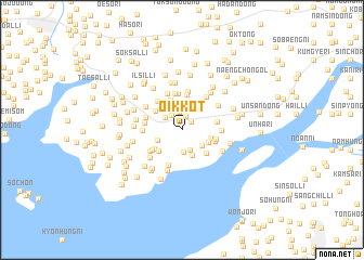 map of Oikkot