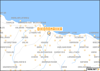 map of Oikonomaíika