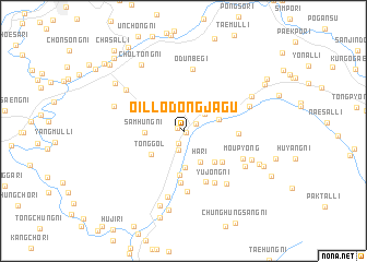 map of Oil-lodongjagu