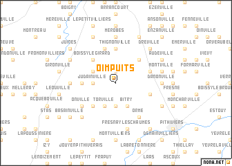 map of Oimpuits