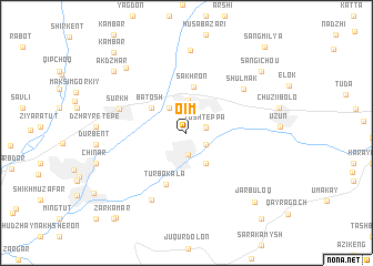 map of Oim