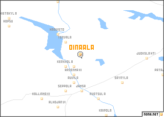 map of Oinaala