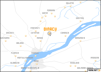 map of Oinacu