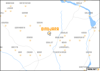 map of Oindjara