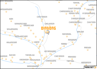 map of Ŏin-dong