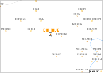 map of Oininive