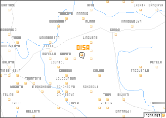 map of Oisa
