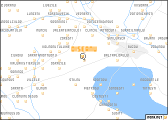 map of Oişeanu