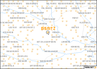 map of Oisnitz