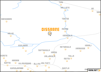 map of Oissaare