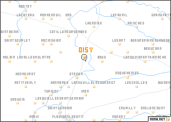map of Oisy