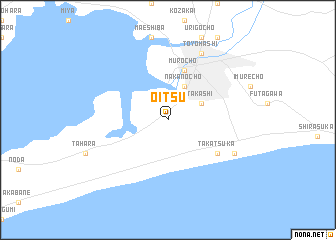 map of Oitsu