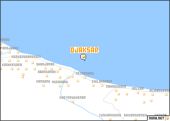 map of Ojāk Sar