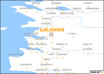 map of Ojalanperä