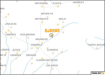 map of Ojaman