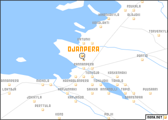 map of Ojanperä