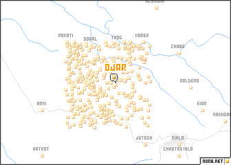 map of Ojar