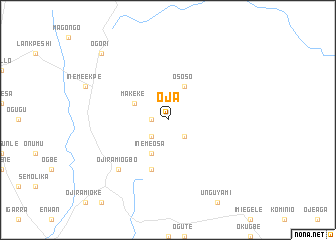map of Oja