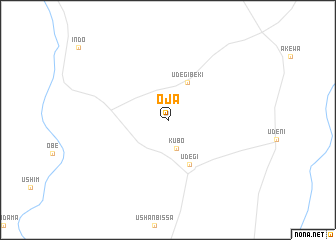 map of Oja