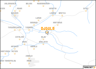 map of Ojdula