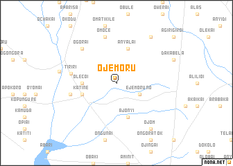 map of Ojemoru