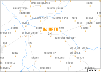 map of Ojinato