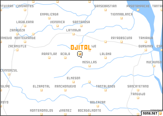 map of Ojital