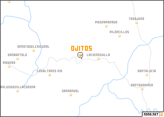map of Ojitos