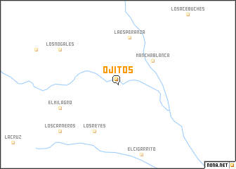 map of Ojitos