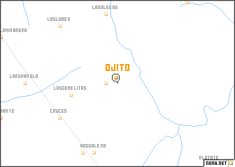 map of Ojito