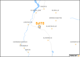 map of Ojito