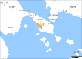 map of Ojje