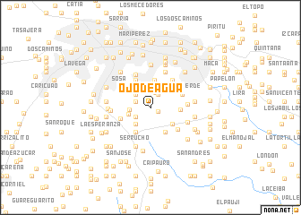 map of Ojo de Agua