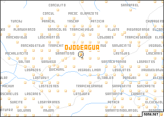 map of Ojo de Agua