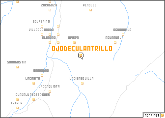 map of Ojo de Culantrillo