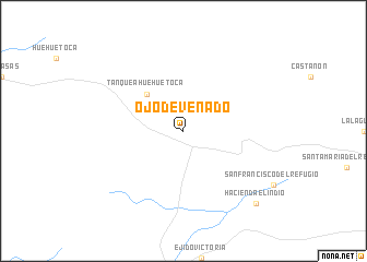 map of Ojo de Venado