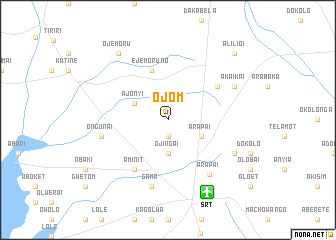 map of Ojom
