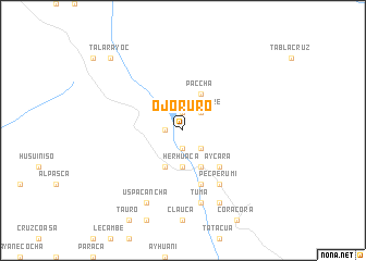 map of Ojoruro