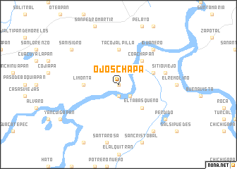 map of Ojoschapa