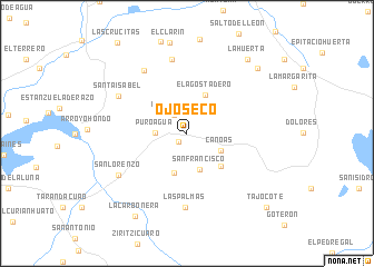 map of Ojo Seco