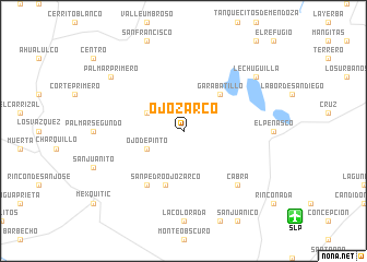 map of Ojo Zarco