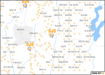 map of Ojo