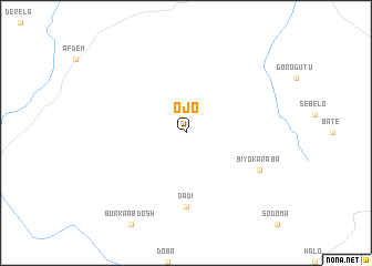 map of Ojo