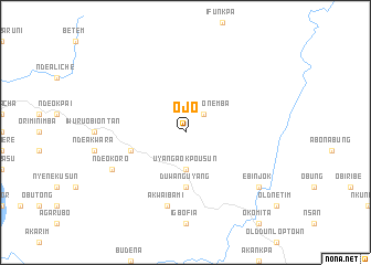 map of Ojo