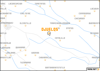 map of Ojuelos