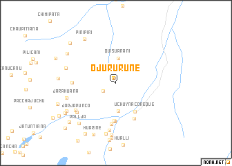 map of Ojururune