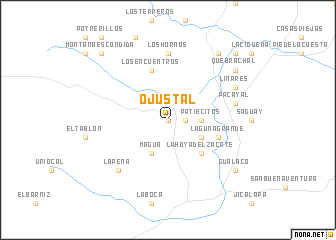 map of Ojustal