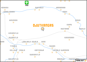 map of Ojutkangas
