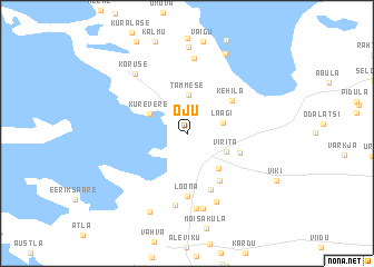 map of Oju