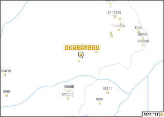 map of Oka-Bambou